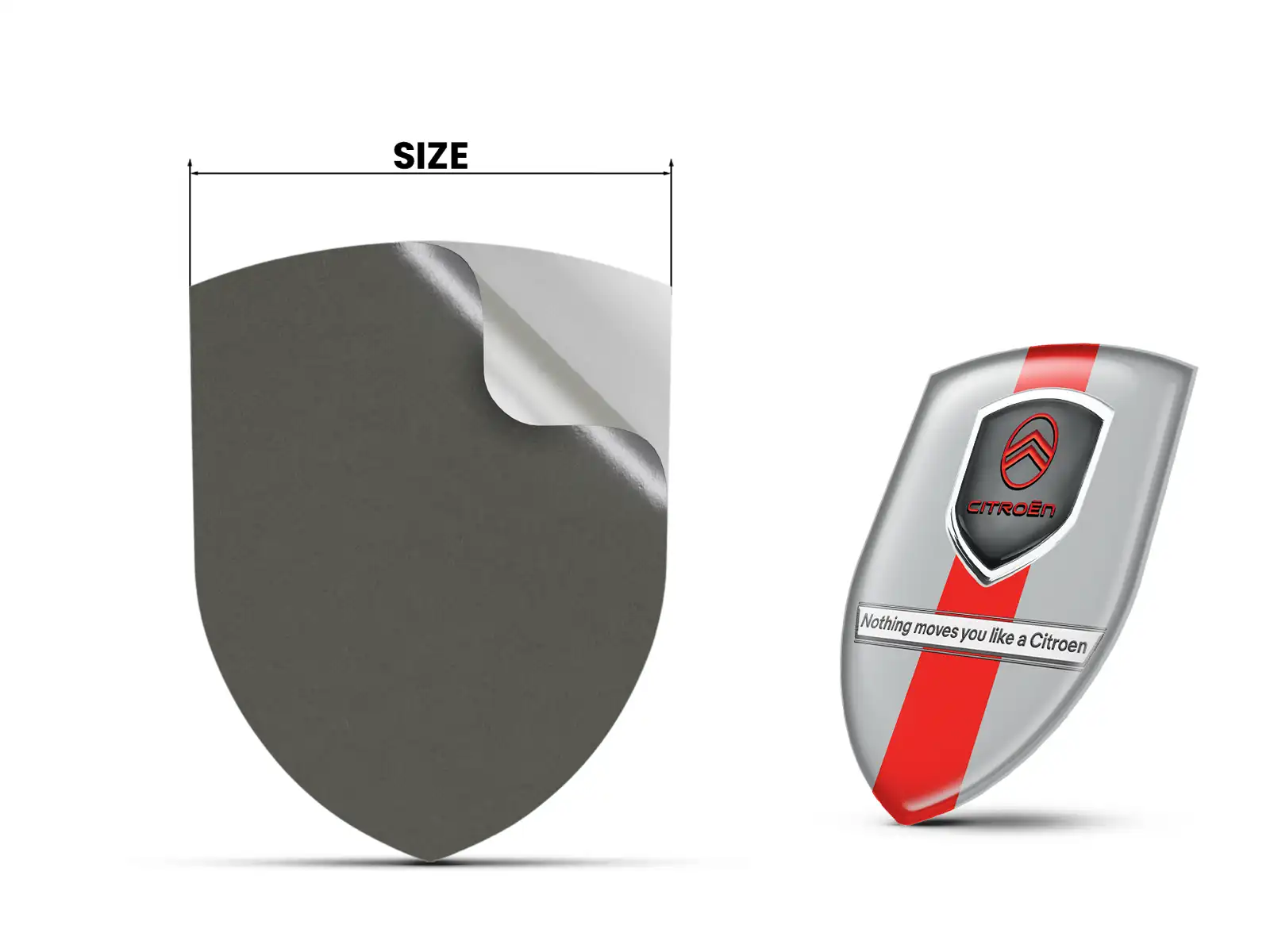 Citroen Fenstersticker Limitiert Minimal Professionell
